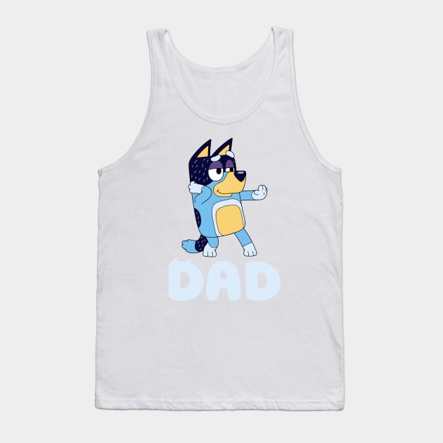 DANCING BLUEY DAD Tank Top by JigongNumpuk